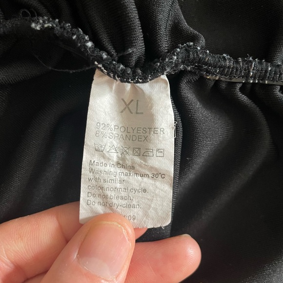 2 Pair Black Scrunch Booty Lift Yoga Dance Athletic Athleisure Active Shorts - Picture 4 of 5